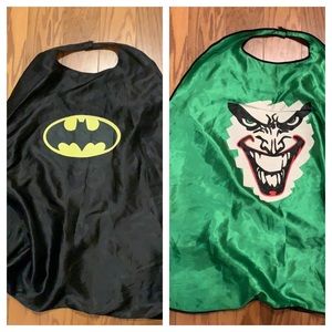 Batman/joker cape